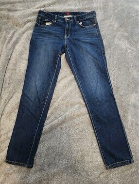 Brooks Brothers Red Fleece Women’s Jeans Size 6 Blue Denim Mid Rise Classic Fit
